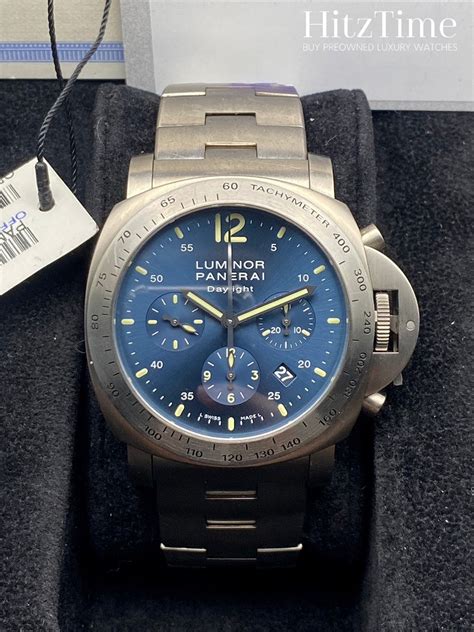 panerai daylight chrono titanium